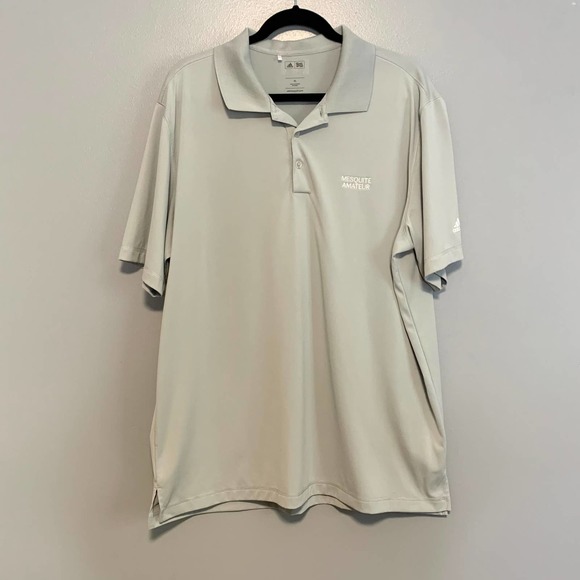 adidas Other - Adidas Golf Grey Polo Shirt XL Mesquite Amateur